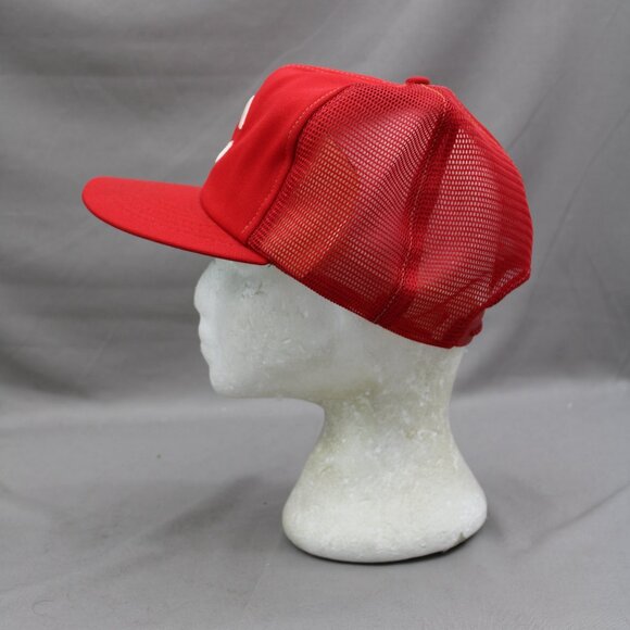 Cincinnati Reds Hat (VTG) - Trucker Hat by Annco - Adult Snapback - Picture 4 of 8